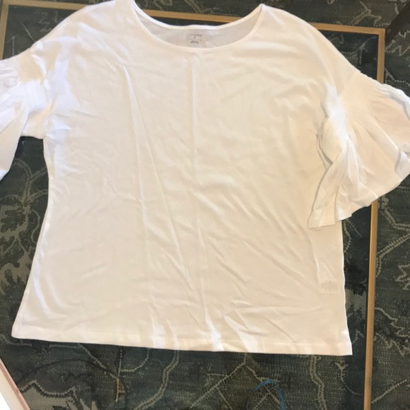 Nordstrom Tops - Nordstrom 14th & Union Bell Sleeve Tee Off White M